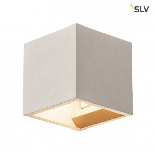 SLV 1000910 solid cube grijs 1xg9