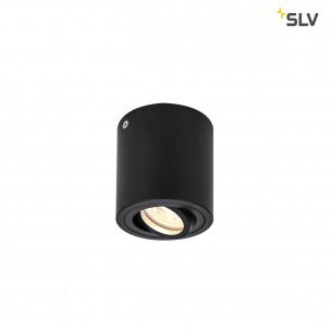 SLV 1002010 triledo plafondlamp zwart 1xgu10