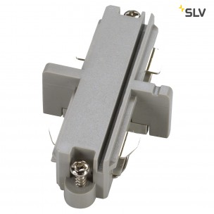 SLV 143092 1-Fase doorverbinder electrisch zilvergrijs  