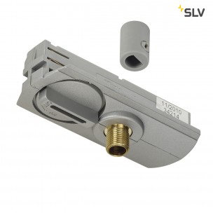 SLV 143124 1-Fase pendelarmatuuradapter zilvergrijs 