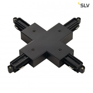 SLV 143160 1-Fase X-verbinder zwart