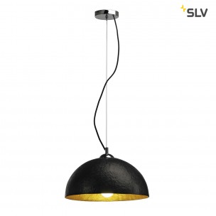 SLV 155510 Forchini PD-2 zwart / binnen goud hanglamp