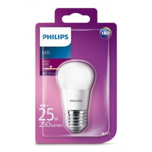 Aanbieding 4 st. Philips LED 25W P45 E27 WW FR ND 1BC/4