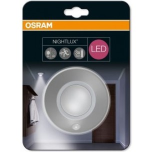 Osram Nightlux plafond nachtlampje met sensor zilvergrijs