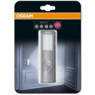 Osram Nightlux wand nachtlampje sensor zilvergrijs