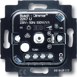 6512-0-0057 ABB Busch-Jaeger Basisunit Dimmer