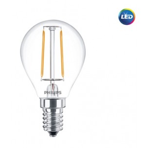 Classic LED luster ND 2-25W 827 E14 P45 CL