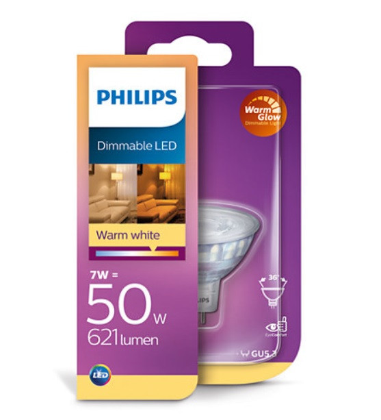 Philips LED WarmGlow led lamp 6,5W dimbaar 8718699658687