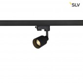 SLV 1001871 Puri track glas zwart 1xgu10 3-fase railspot