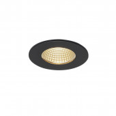 Actie SLV 114420 Patta-I LED round zwart inbouwspot 