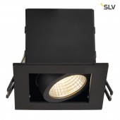 SLV 115700 Kadux 1 LED inbouwspot zwart