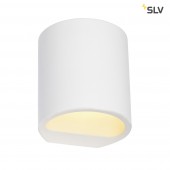 Actie SLV 148016 GL 104 Round wit gips wandlamp