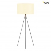 SLV 155492 fenda staande lamp driepoot chroom 1xe27