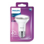Aanbieding 4 st. Philips LED 40W E27 WW 230V R63 36D ND 1BC/4