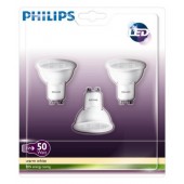 3-pack GU10 led lamp 5W (50W) Philips 