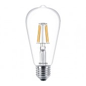 Philips LED filament lamp E27 7.5W (60W) classic 