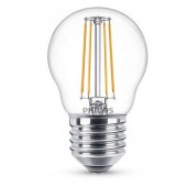 Philips LED filament lamp E27 4W (40W) kogel