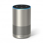 Amazon Echo (2nd Generation) with improved sound silver