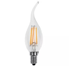 SPL filament LED kaarslamp 4W E14 230V kleur 922 bentip helder dimbaar