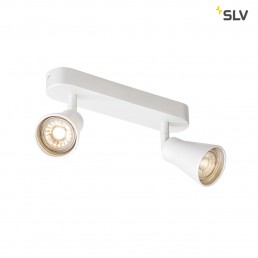 SLV 1000890 avo wandlamp double wit 2xgu10