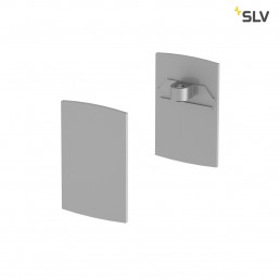 SLV 1001809 h-profil eindkapjes zilver