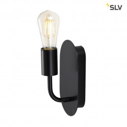 SLV 1002148 fitu wandlamp zwart 1xe27