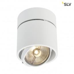 SLV 117161 Kardamod Surface Round ES111 single wit plafondlamp