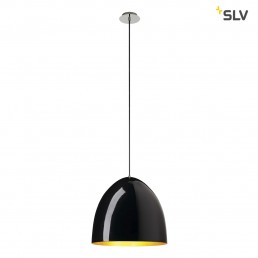 SLV 133070 Para Cone 40 zwart/goud hanglamp