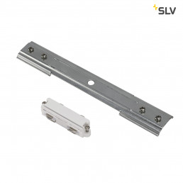 SLV 143271 Doorverbinder voor 1-fase rail wit/nikkel mat