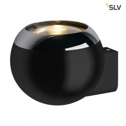 SLV 149030 light eye ball zwart/chroom 1xgu10