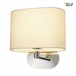 SLV 155861 Soprana oval WL-1 wandlamp wit