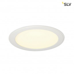 SLV 162723 Senser 14 LED round wit inbouwspot 