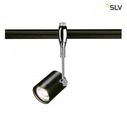 SLV 185450 Bima 1 chroom / zwart Easytec II chroom railverlichting