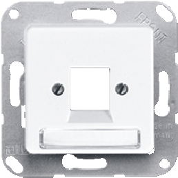 169-1NWEWW Jung 50x50mm Outlet-component schakelmateriaal