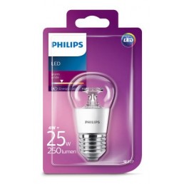 Aanbieding 4 st. Philips LED 25W P45 E27 WW CL ND 1BC/4