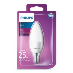 Aanbieding 4 st. Philips LED 25W B35 E14 CW FR ND 1BC/4