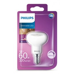 Aanbieding 4 st. Philips LED 60W E14 WW 230V R50 36D DIM/4