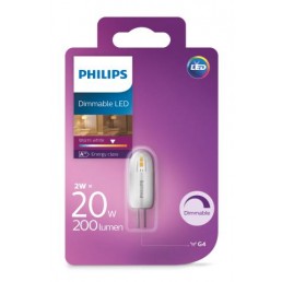 Aanbieding 4 st. Philips LED 20W G4 WW 12V Dim/4
