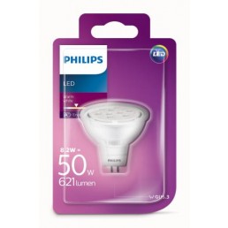 Aanbieding 4 st. Philips LED 50W GU5.3 WW 12V MR16 36D ND 1BC/4