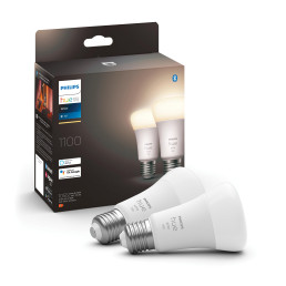 28919200 Philips Hue standaardlamp - warmwit licht - 2-pack - E27 - 1100lm