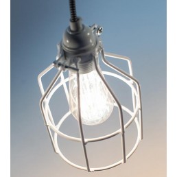 Lichtlab No.15 Kooi wit industriële hanglamp