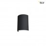 SLV 1001274 fenda halfrondelampenkap zwart/koper