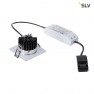 SLV 114436 Patta-I LED square alu geborsteld inbouwspot 
