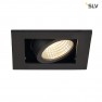 SLV 115700 Kadux 1 LED inbouwspot zwart
