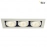 SLV 115721 Kadux 3 LED inbouwspot wit