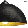 SLV 155510 Forchini PD-2 zwart / binnen goud hanglamp