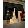Aanbieding 6104-103 Konstsmide led acryl 3d piramide kerstdecoratie binnen