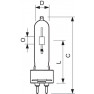 Aanbieding 6 stuks MASTERColour CDM-T 150W/830 G12 gasontladingslamp