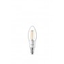 Philips LED filament lamp E14 4,5W (40W) kaars dimbaar