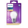 Philips LED kogellamp 4.3W mat 2700K